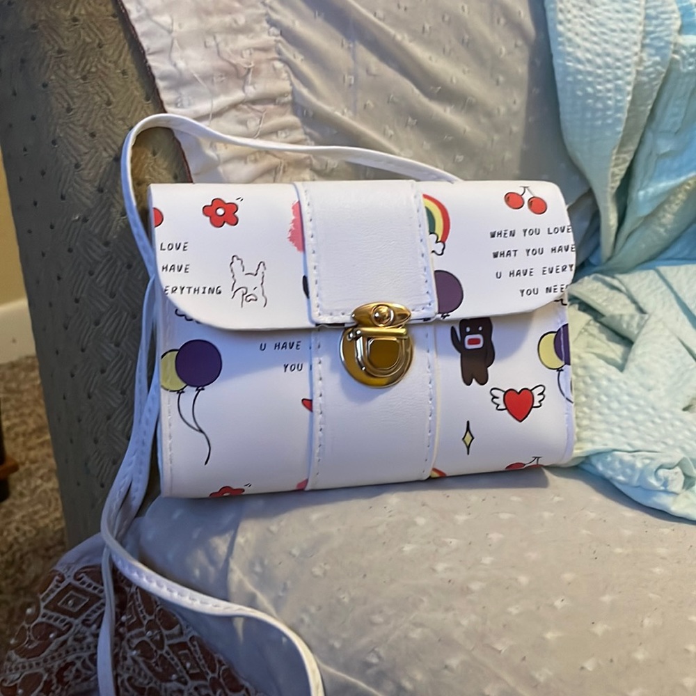 Rainbow crossbody bag